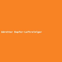 Adretter Kupfer-Luftreiniger