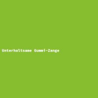 Unterhaltsame Gummi-Zange