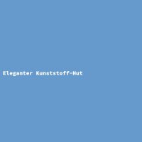 Eleganter Kunststoff-Hut