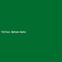 Tolles Beton-Auto