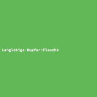 Langlebige Kupfer-Flasche